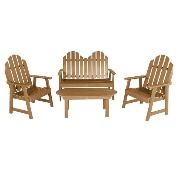 Adirondack Classic Westport Garden Conversation Set Conversation Set