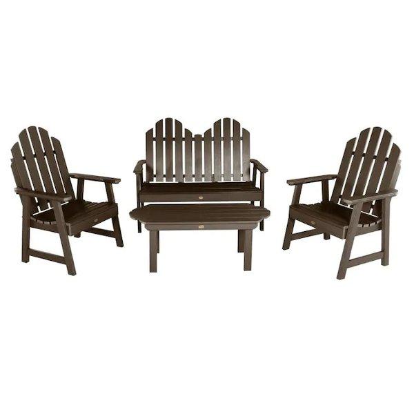 Adirondack Classic Westport Garden Conversation Set Conversation Set