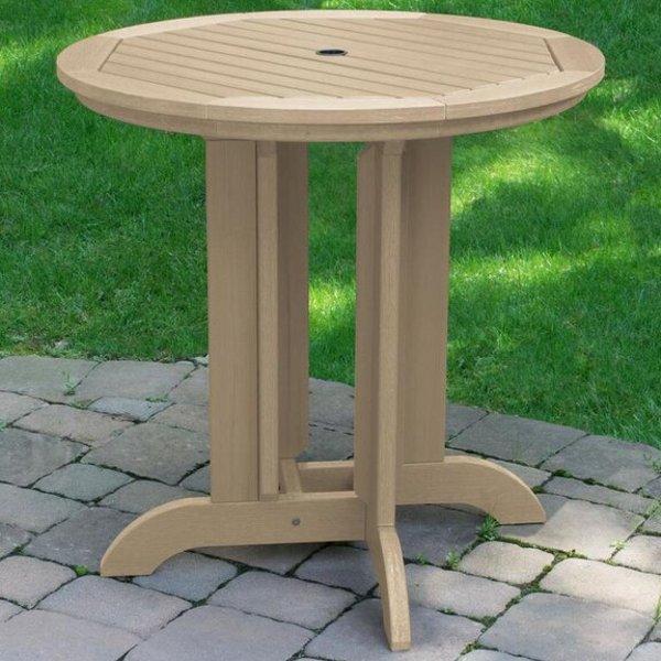 Adirondack Hamilton 3pc Round Counter Height Outdoor Dining Set Dining Set