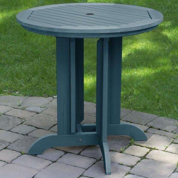 Adirondack Hamilton 3pc Round Counter Height Outdoor Dining Set Dining Set