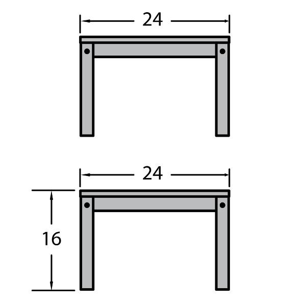 Adirondack Outdoor Side Table Outdoor Table