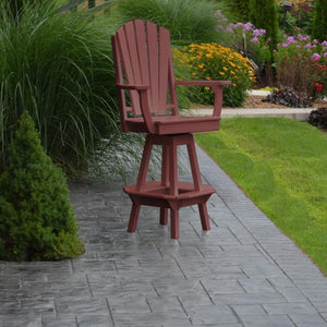 Adirondack Swivel Bar Chair w/Arms Outdoor Chair