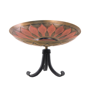 African Daisy Birdbath Birdbath Red Birdbath with Stake