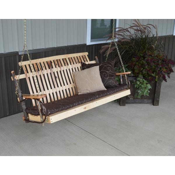 Amish Hickory Porch Swing Porch Swing