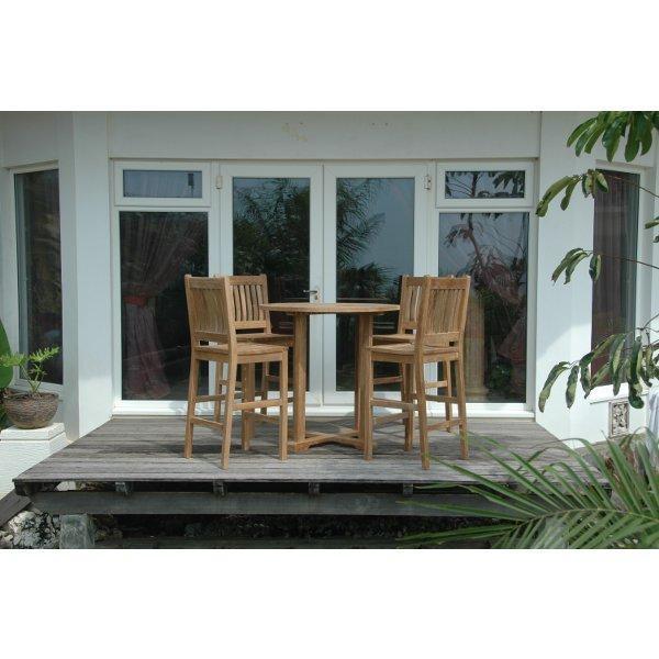Bahama Avalon 5-Pieces Round Bar Set - The Charming Bench Company