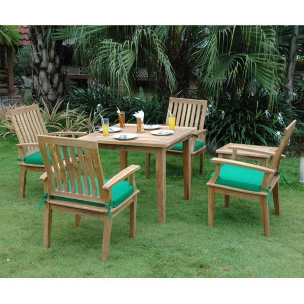 Anderson Teak Bahama Brianna 5-Pieces Dining Set Dining Set