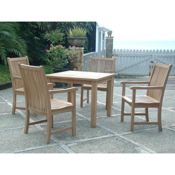 Anderson Teak Bahama Chicago 5-Pieces Bistro Set Dining Set