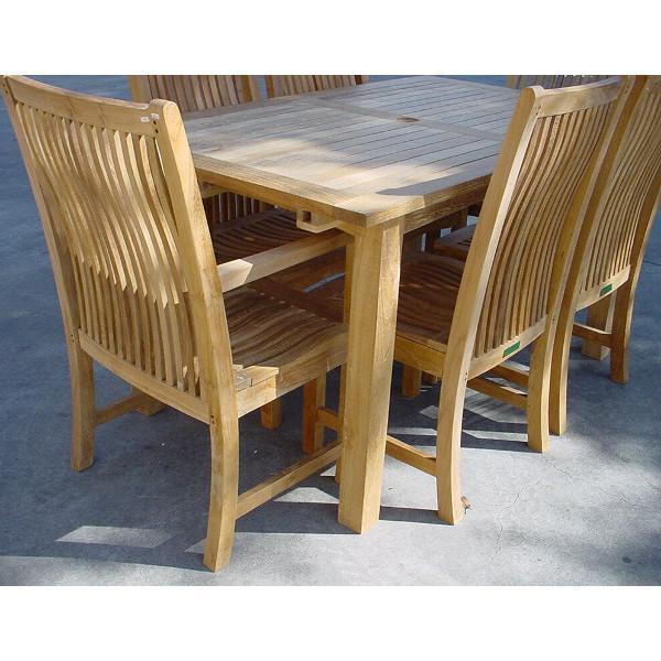Anderson Teak Bahama Chicago 7-Pieces Dining Set Chair Dining Set