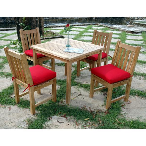 Bahama Classic 5-Pieces Dining Set - The Charming Bench Company