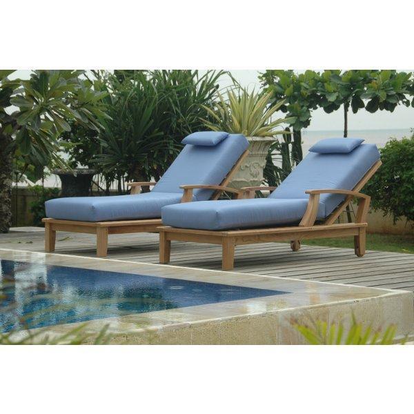Anderson Teak Brianna Sun Lounger 4-Pieces Set Lounger