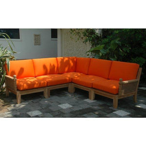 Anderson Teak Luxe 5-Pieces Modular Set Seating Set