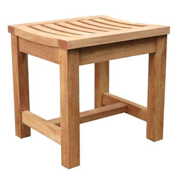 Anderson Teak Madison 24" Backless Chair Dining Chair