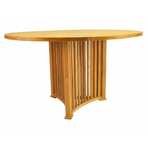 Anderson Teak Mission  51" Round Table Outdoor Tables