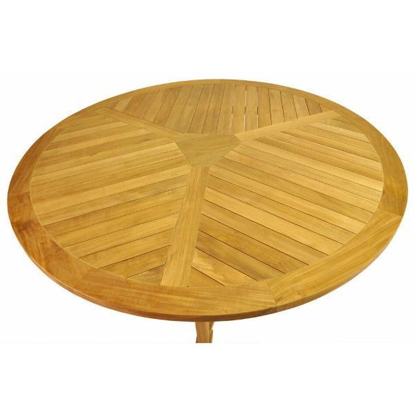 Anderson Teak Mission  51" Round Table Outdoor Tables