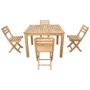 Anderson Teak Montage Alabama 5-Pices Dining Set Dining Set