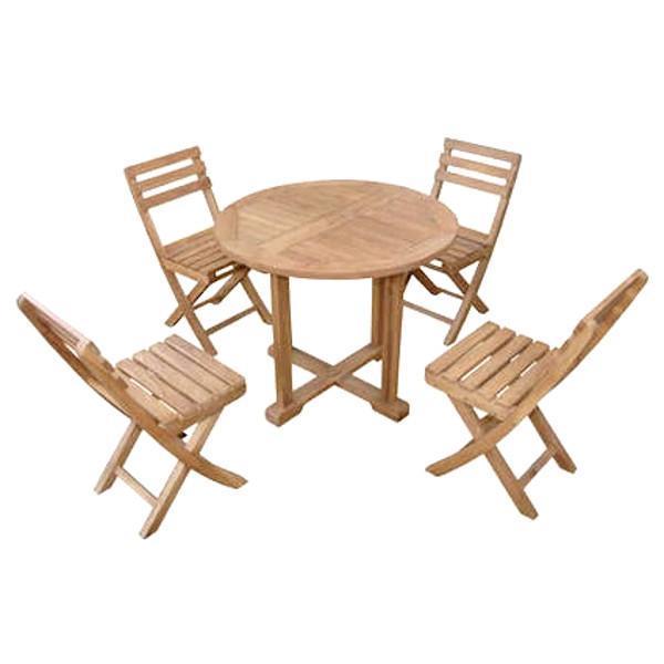 Anderson Teak Montage Alabama 5-Pieces Bistro Set dining set