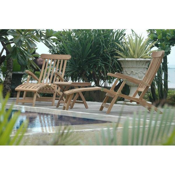 Anderson Teak Royal Steamer Katana 3-Pieces Set Seating Set
