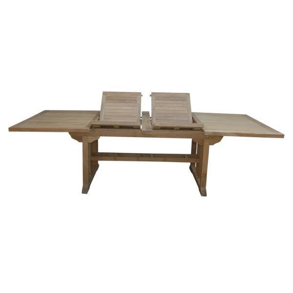 Anderson Teak Sahara 106" Rectangular Double Ext. Table tables