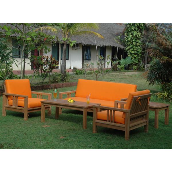 Anderson Teak SouthBay Deep Seating 5-Pieces Conversation Set B Seating Set