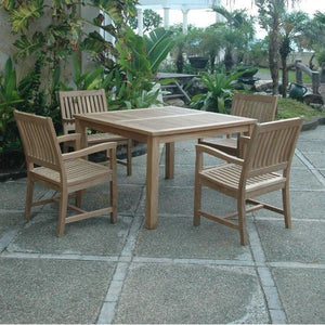 Anderson Teak Windsor Rialto Armchair 5-Pieces Dining Set Dining Set