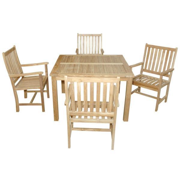 Anderson Teak Windsor Wilshire 5-Pieces Dining Set Dining Set
