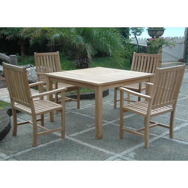 Anderson Teak Windsor Wilshire 5-Pieces Dining Set Dining Set