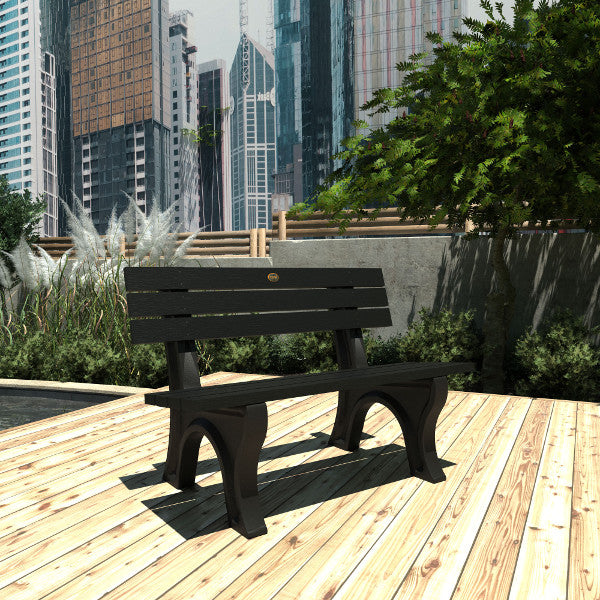 Aurora Traditional Park Bench Dining Set