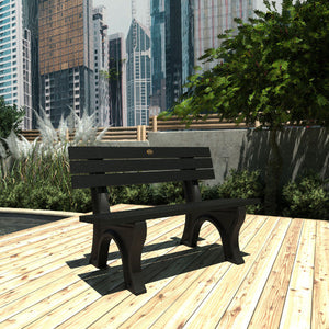 Aurora Traditional Park Bench Dining Set