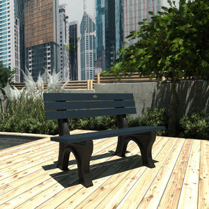 Aurora Traditional Park Bench Dining Set
