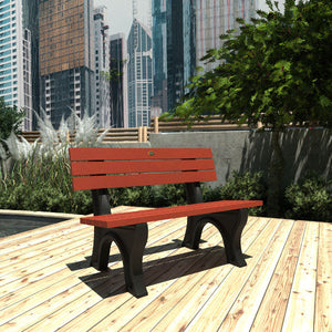 Aurora Traditional Park Bench Dining Set