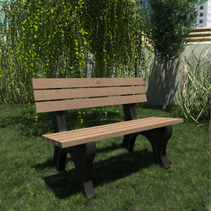 Aurora Traditional Park Bench Dining Set