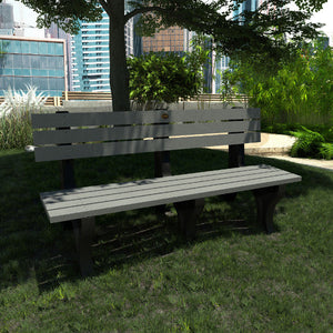 Aurora Traditional Park Bench Dining Set