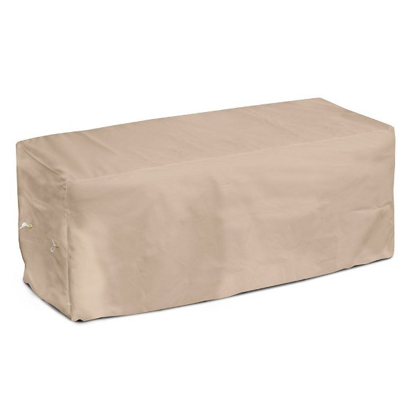 Backless Bench Cover Outdoor Seating