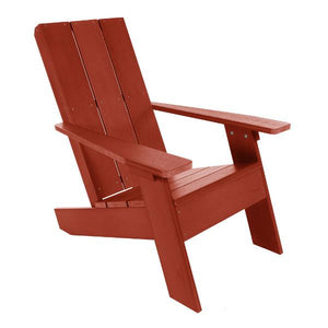 Barcelona Modern Adirondack Chair Adirondack Chair Rustic Red