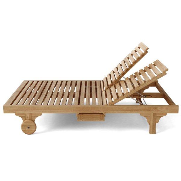 Bel-Air Double Back Lounger 2-Pieces Set Lounge Chair