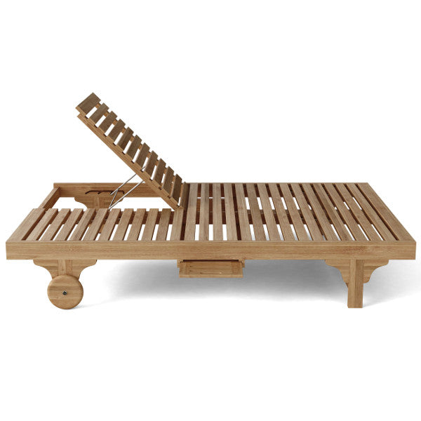 Bel-Air Double Sun Lounger Double Back Lounge Chair