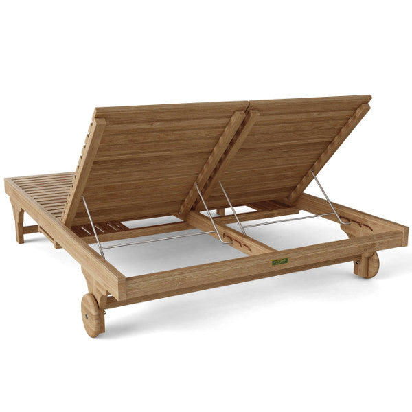 Bel-Air Double Sun Lounger Double Back Lounge Chair