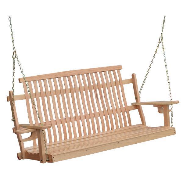 Bent Oak Porch Swing (Chains Included) Porch Swing