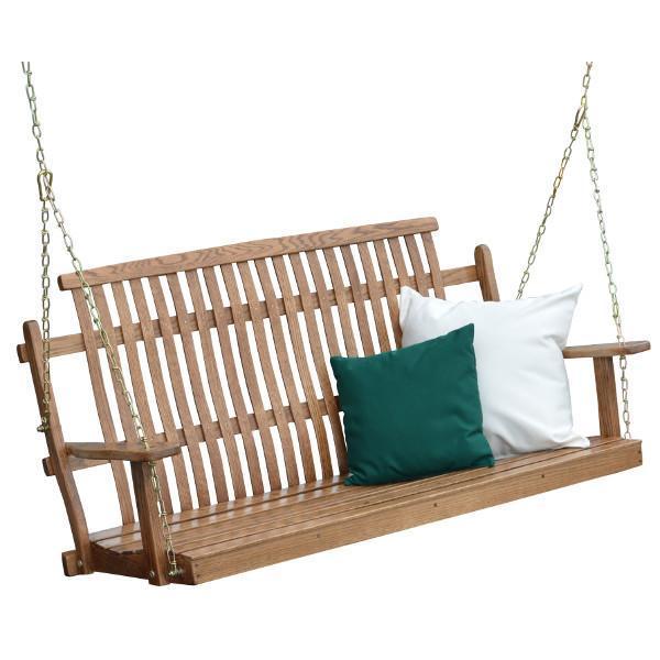 Bent Oak Porch Swing (Chains Included) Porch Swing