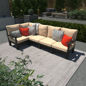 Bespoke Deep Seating 5 pc Sectional Set Sectional Set