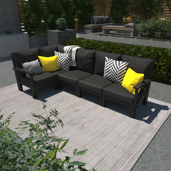Bespoke Deep Seating 5 pc Sectional Set Sectional Set