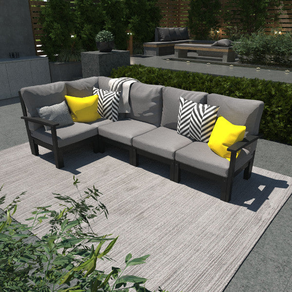 Bespoke Deep Seating 5 pc Sectional Set Sectional Set