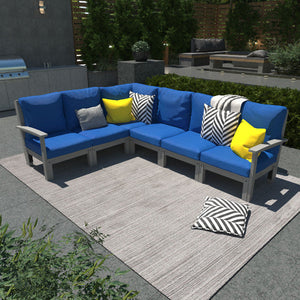 Bespoke Deep Seating 6 pc Sectional Sofa Set Sectional Set