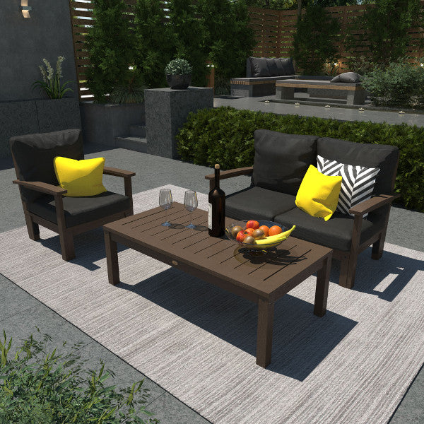 Bespoke Deep Seating Loveseat, Chair and Conversation Table Chair