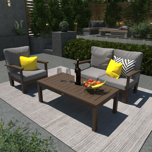 Bespoke Deep Seating Loveseat, Chair and Conversation Table Chair