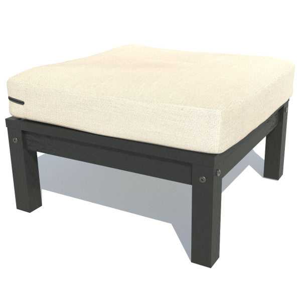 Bespoke Deep Seating Ottoman Chair Dune / Black