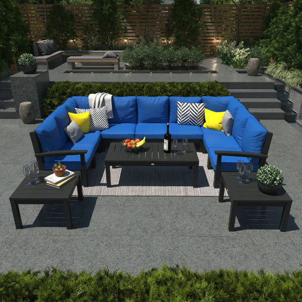 Bespoke Deep Seating Sofa and Ottoman Outdoor Sofa