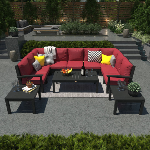 Bespoke Deep Seating Sofa and Ottoman Outdoor Sofa