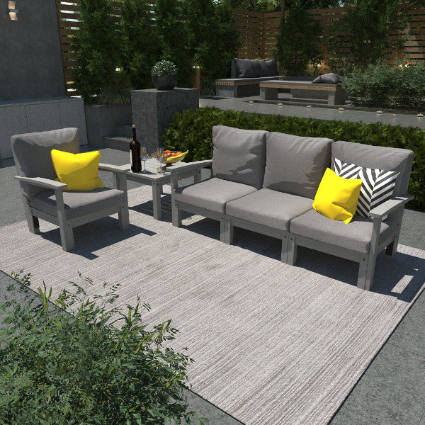 Bespoke Deep Seating Sofa, Chair and Side Table Sectional Set