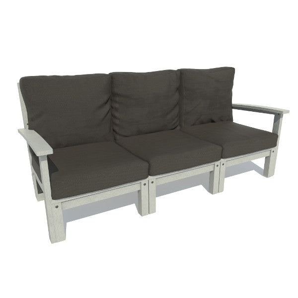 Bespoke Deep Seating Sofa Sofa Jet Black / Coastal Teak